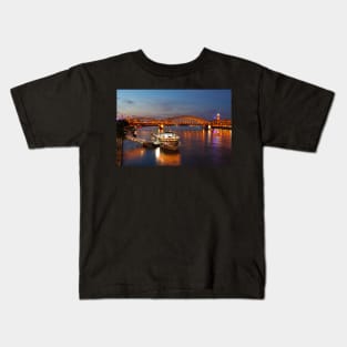 Hohenzollern Bridge with Rhine Kids T-Shirt